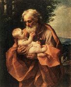 RENI, Guido St Joseph with the Infant Jesus dy Germany oil painting reproduction